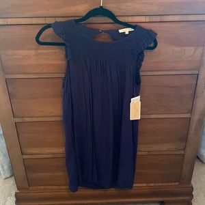 Copper Key Navy Dress